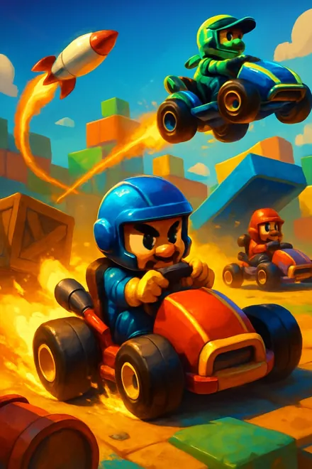Smash Karts key art